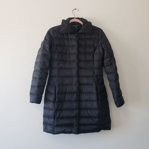 Brooks brothers black down filled winter coat XS